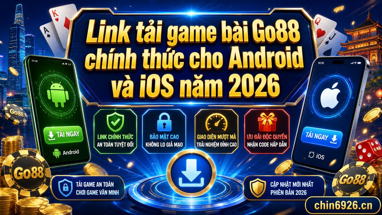 Link tải game bài Go88 chính thức cho Android và iOS năm 2026
