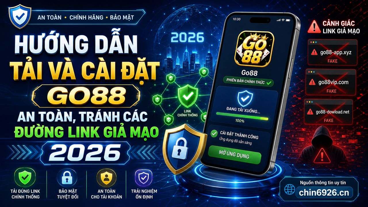 Hướng dẫn tải và cài đặt Go88 an toàn, tránh các đường link giả mạo 2026